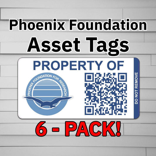 Phoenix Foundation Asset Tag Stickers