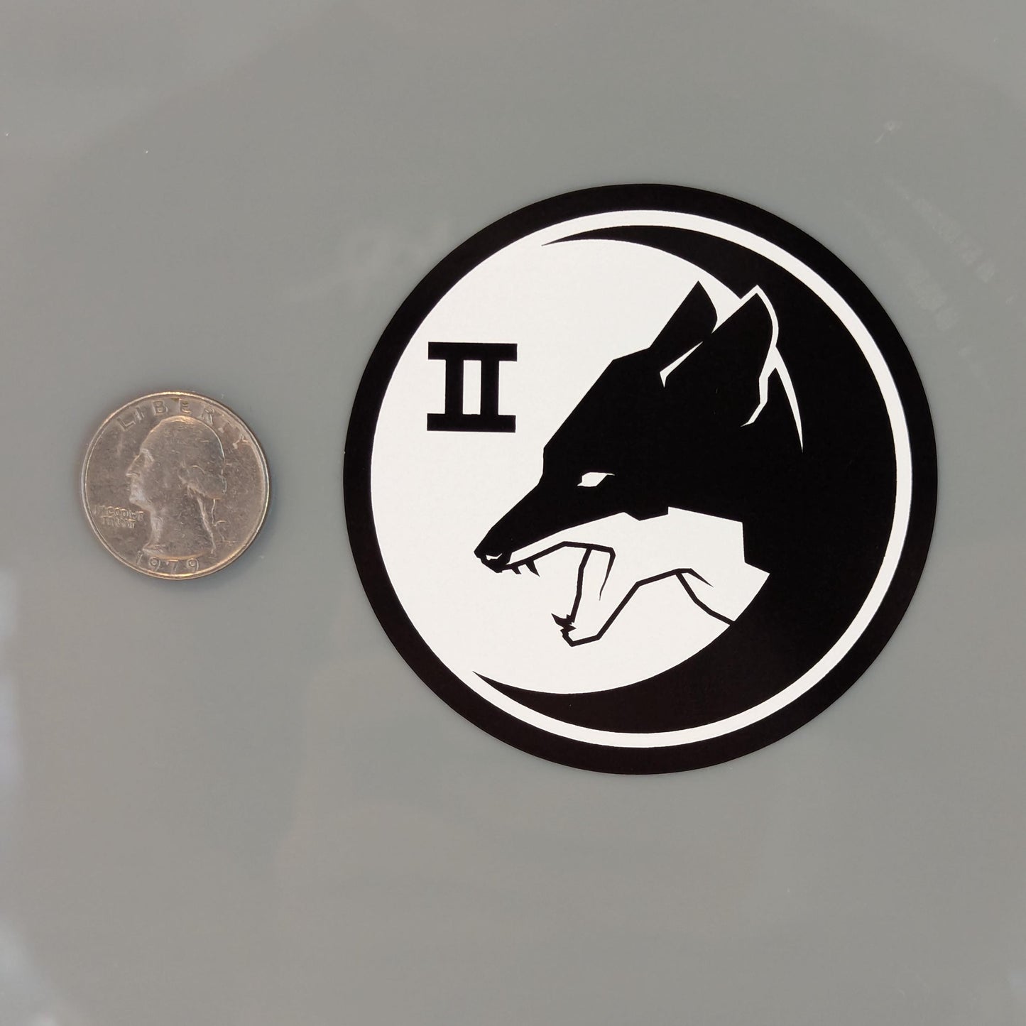 Halo Silver Team Sticker