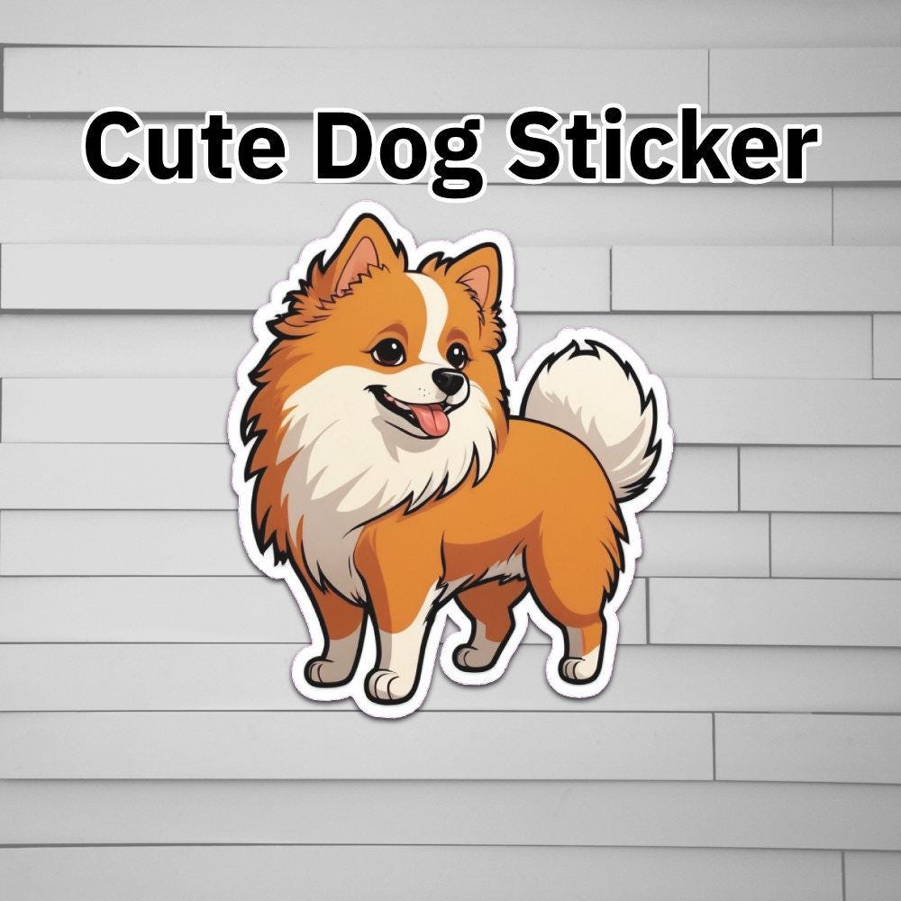 Cute Dog Sticker