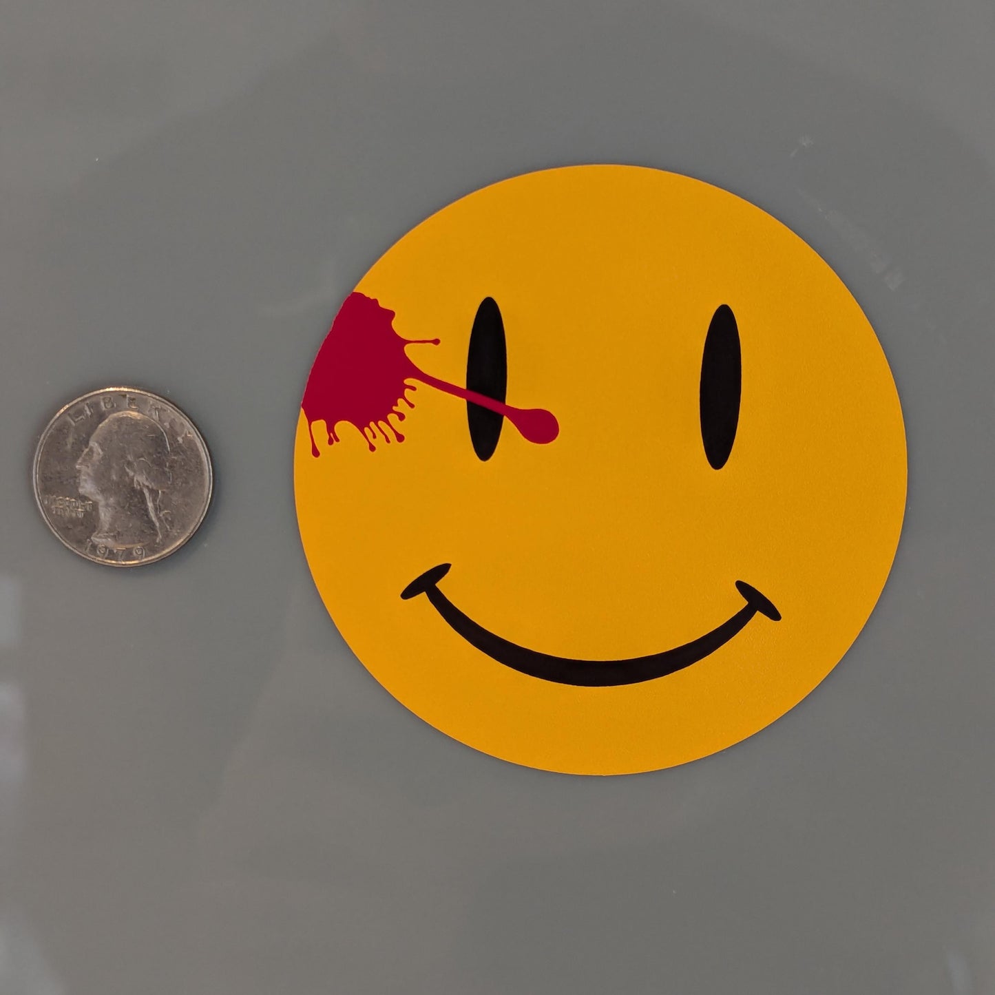 Watchmen Happy Face Sticker