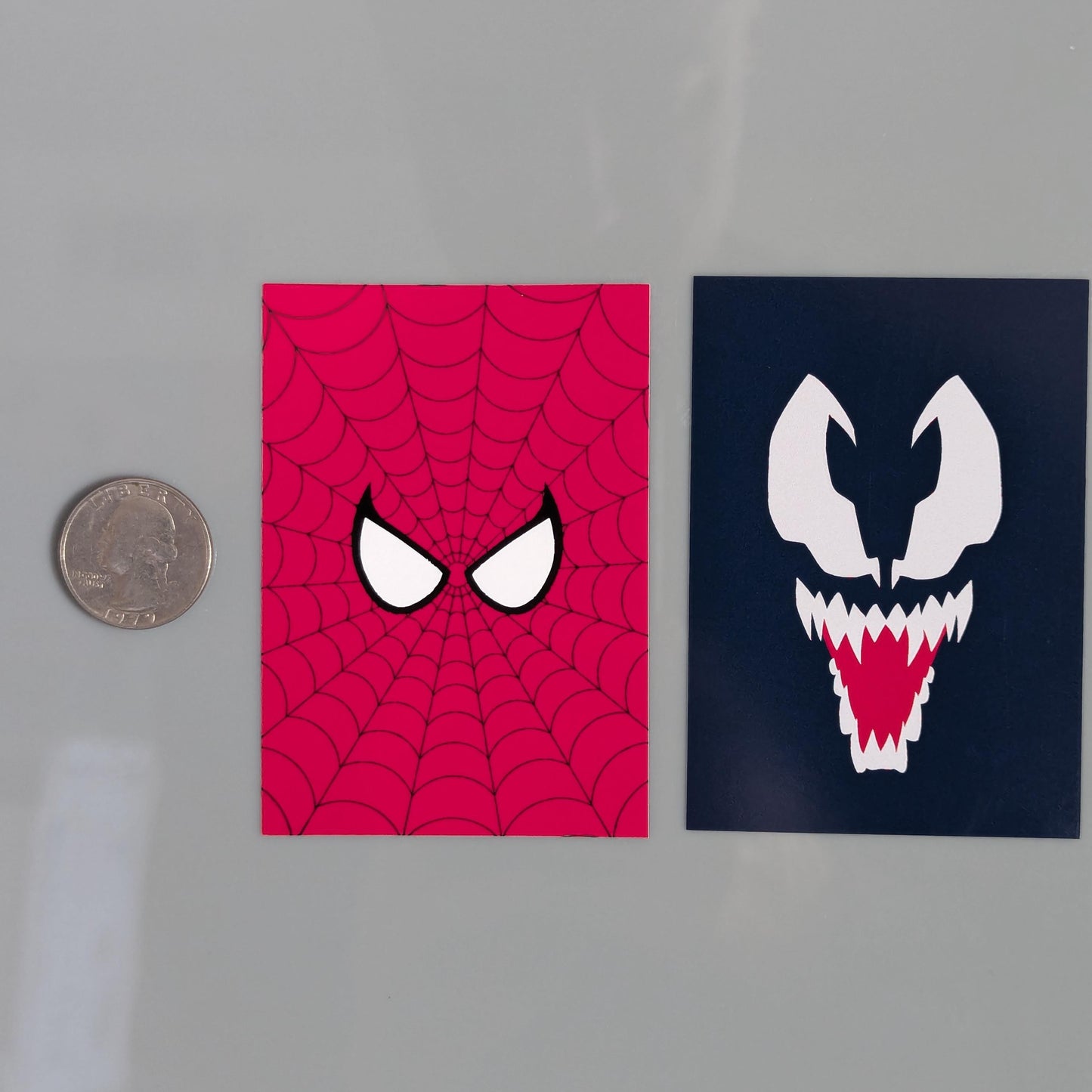 Spider-Man Venom Minimalist Stickers