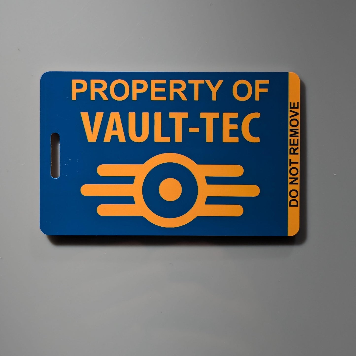 Vault-Tec Asset Luggage Tag