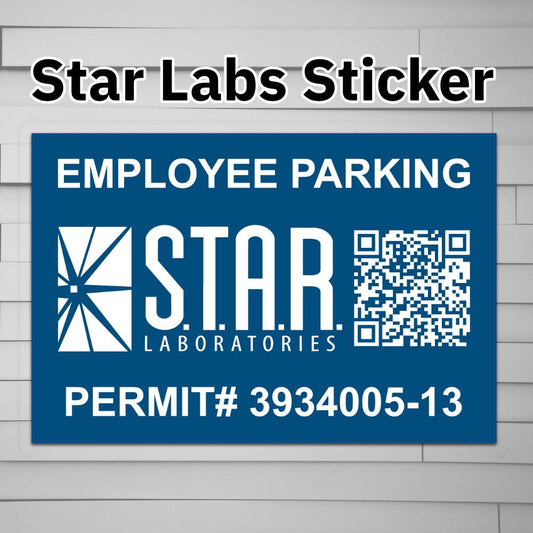 Star Labs Employee Parking Permit Sticker
