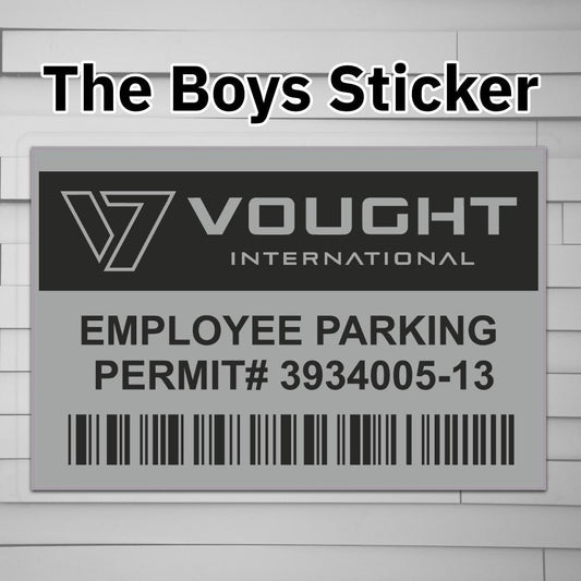 Vought Employee Parking Permit Sticker