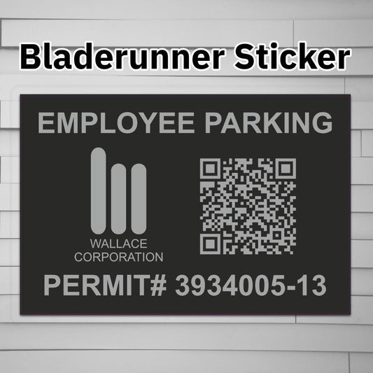 Wallace Corporation Employee Parking Permit Sticker