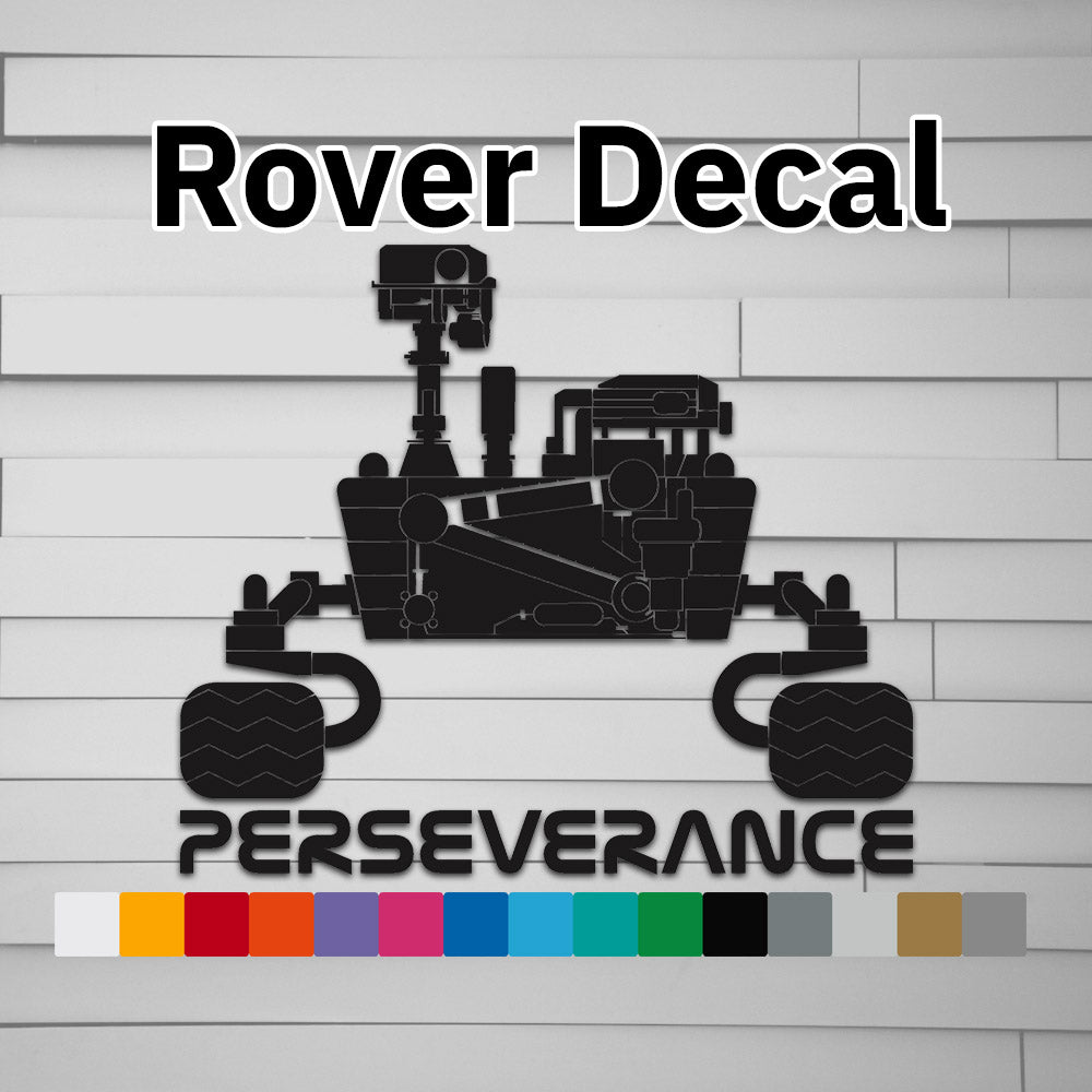 Perseverance Mars Rover Decal (Large) Sticker – Atomic Decals