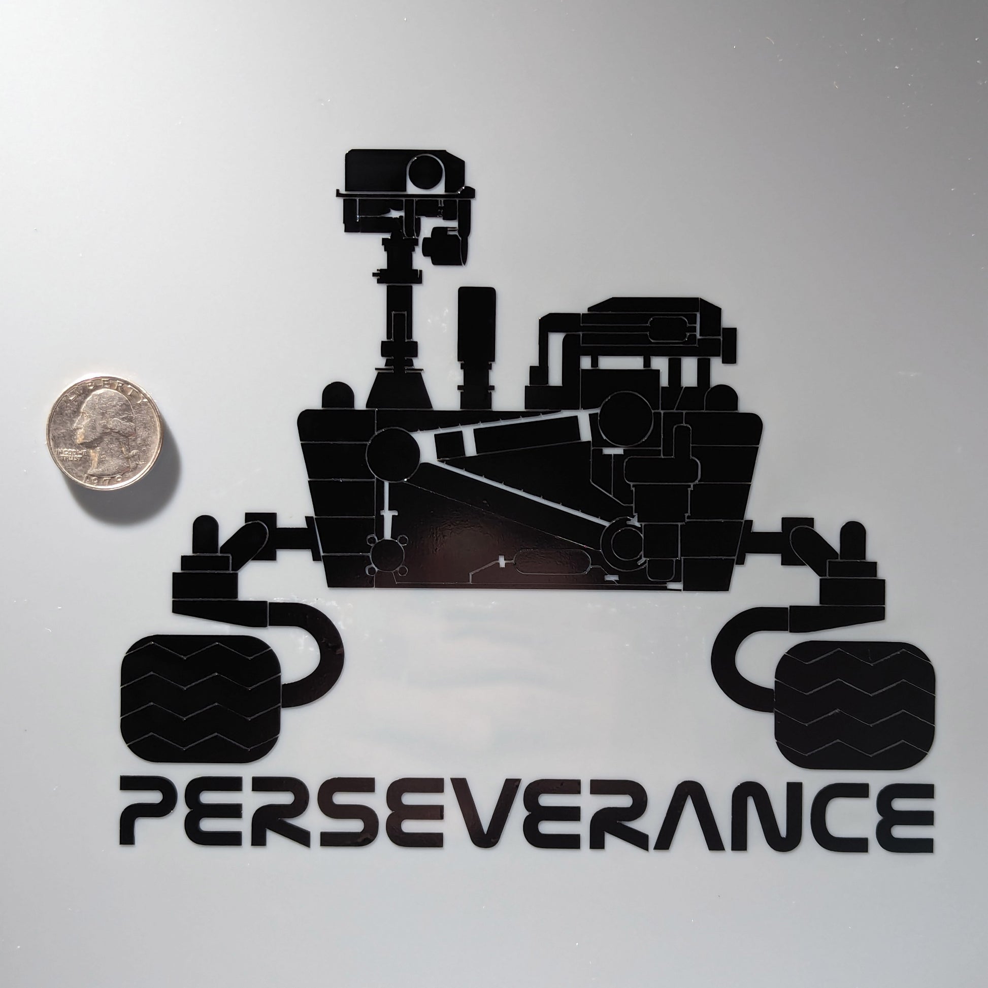 Perseverance Mars Rover Decal (Large) Sticker – Atomic Decals