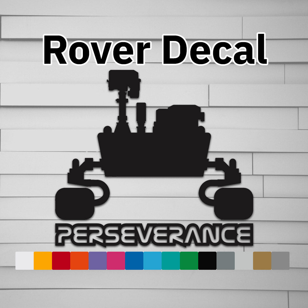 Perseverance Mars Rover Decal (Small) Sticker – Atomic Decals