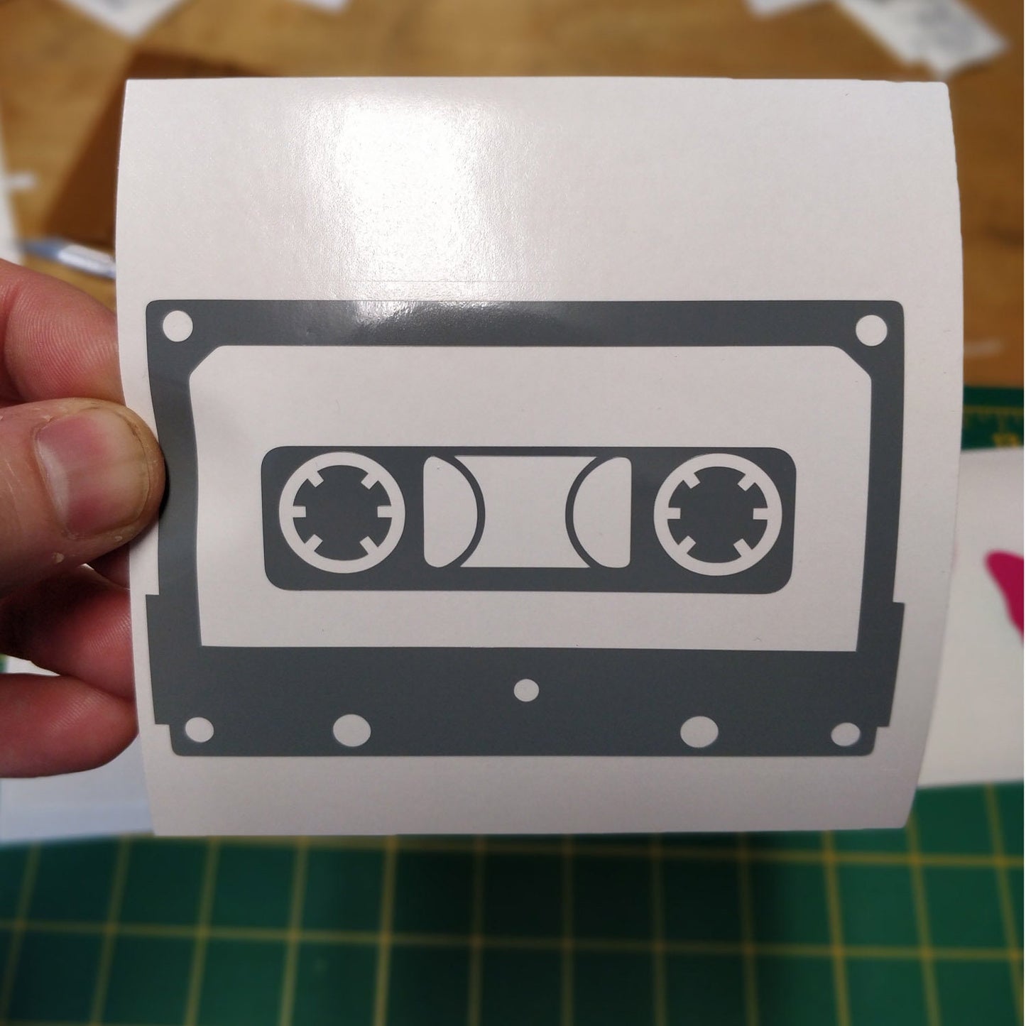 Cassette Tape Decals