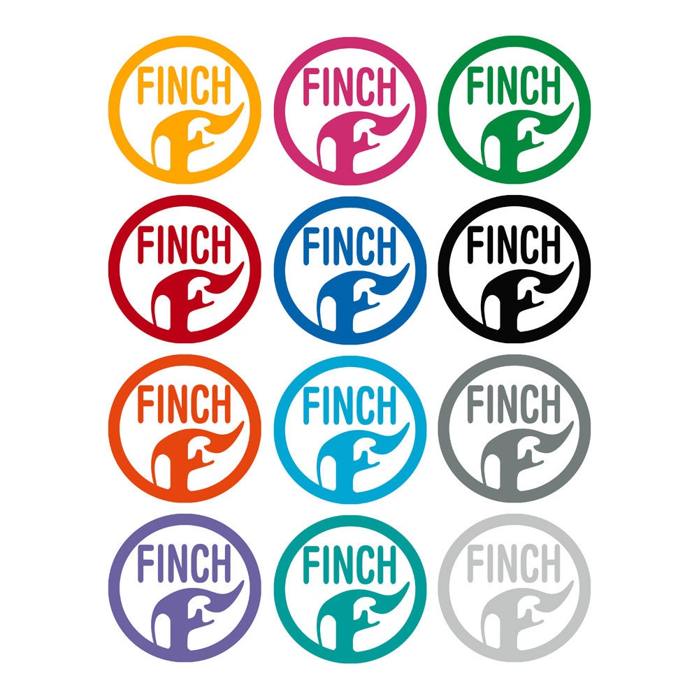 Finch Decal Sticker