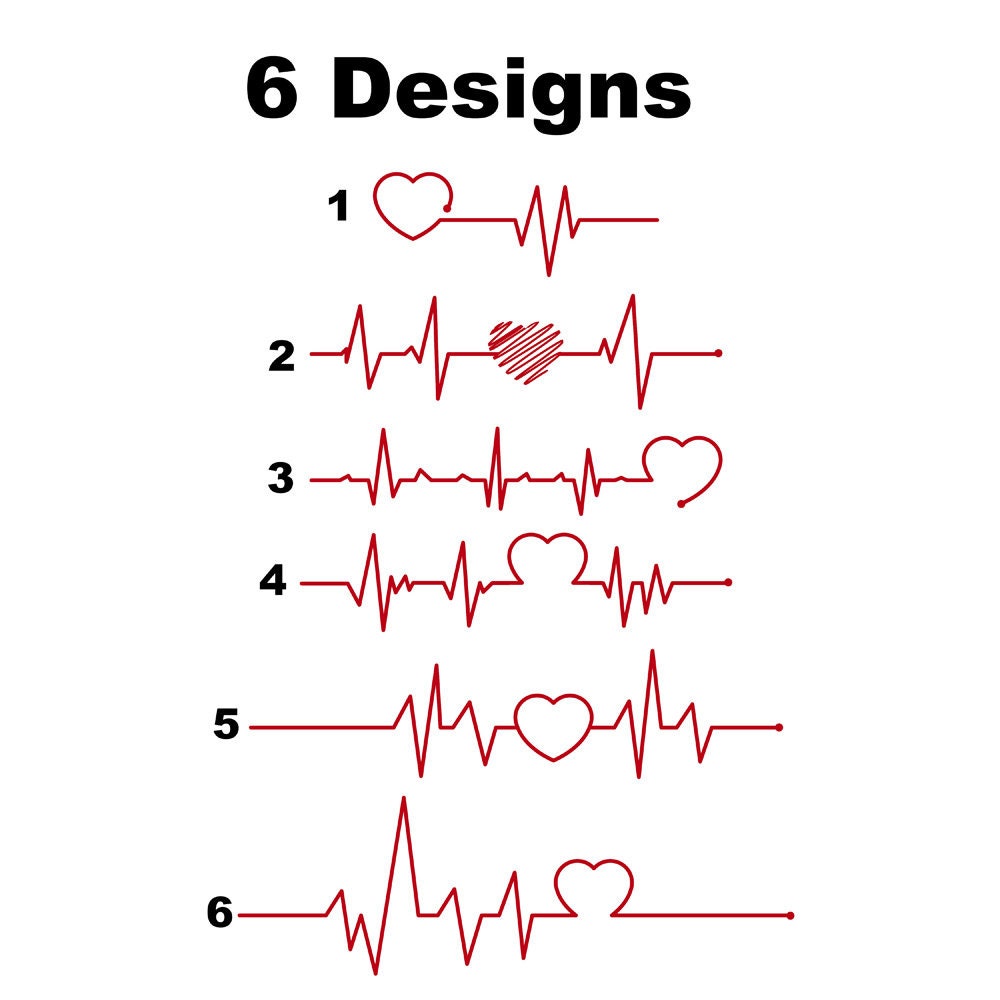 Heartbeat Decals