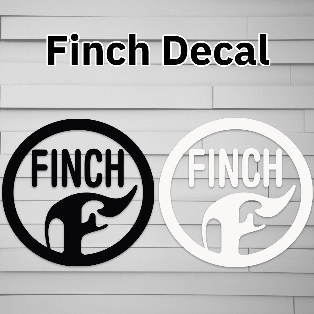 Finch Decal Sticker