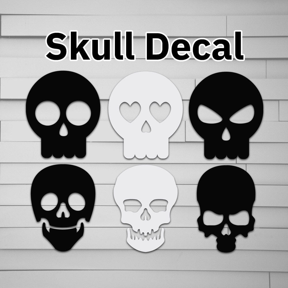 Skull Decals