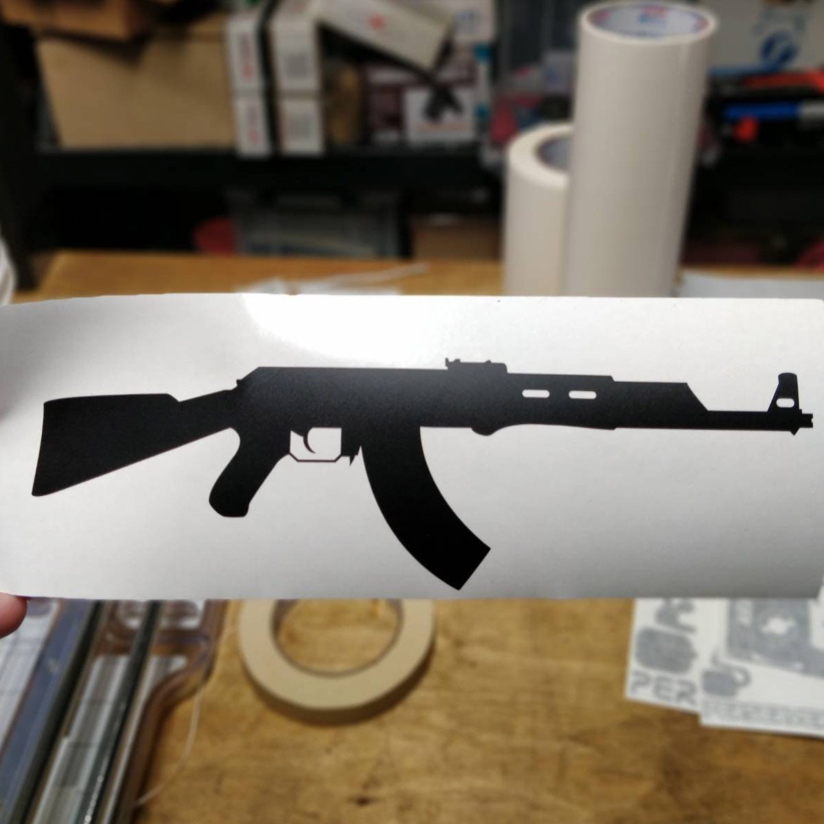 Gun Decals Sticker