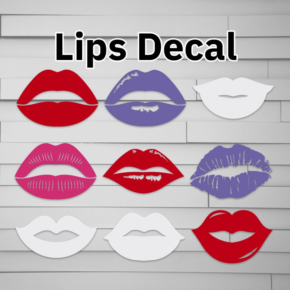 Lips Decals