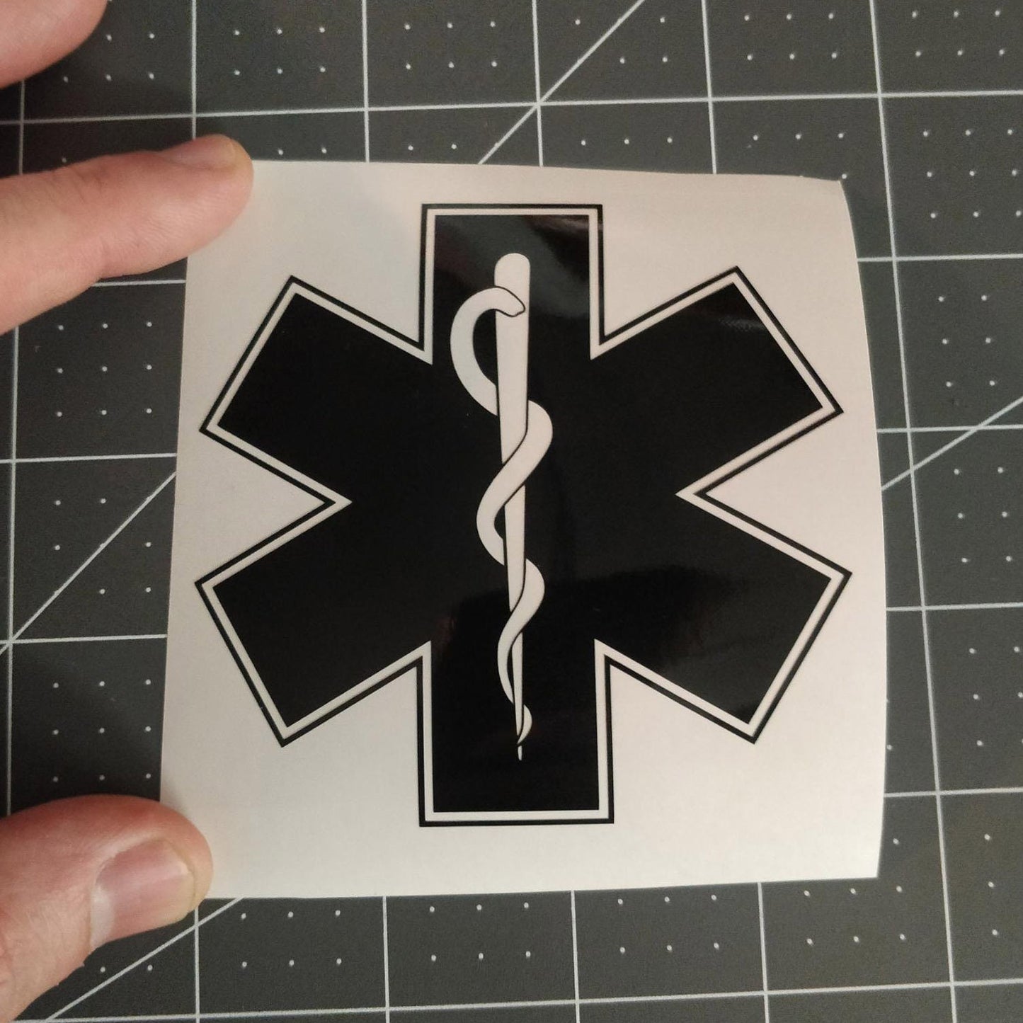 Star of Life Decal Sticker