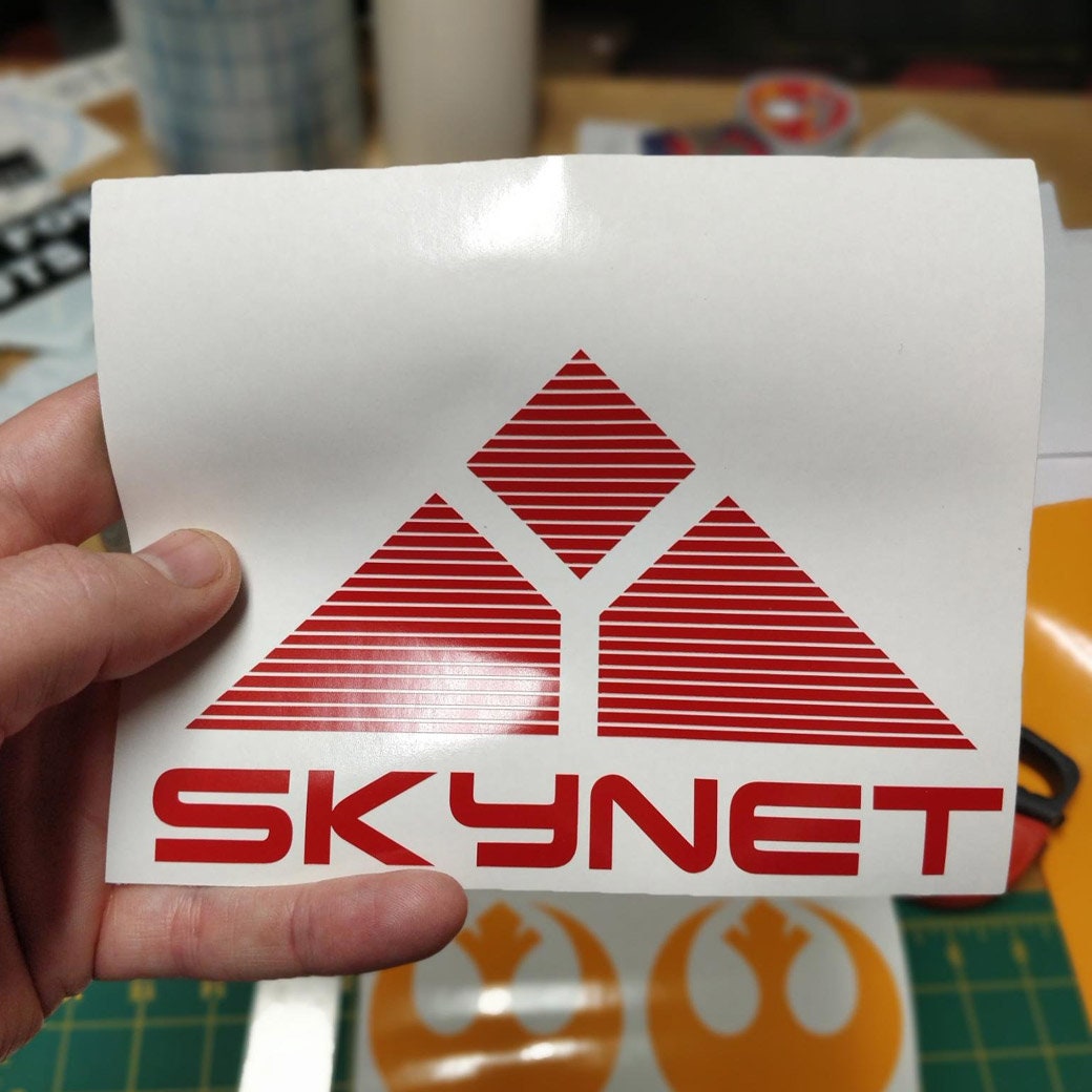 Skynet Sticker Skynet Decal Sticker – Atomic Decals
