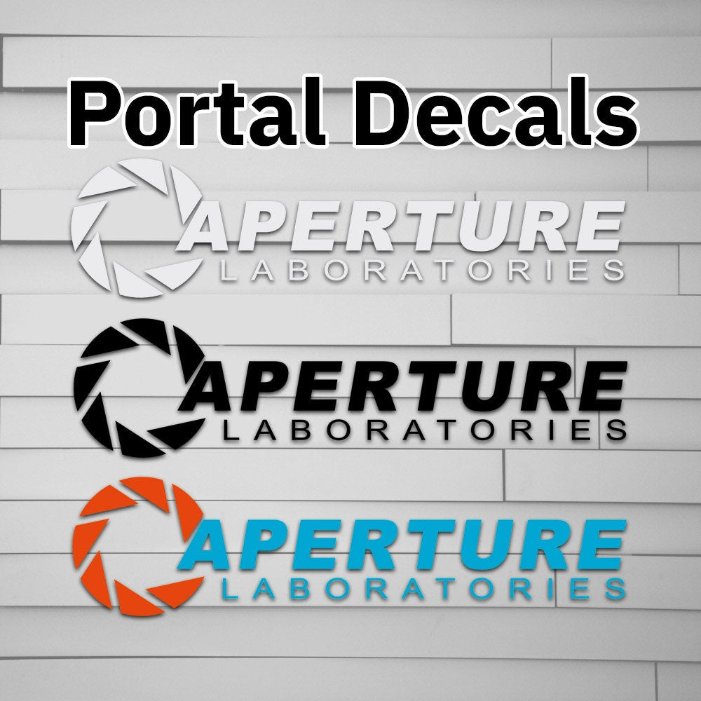 Aperture Laboratories Decal Sticker – Atomic Decals