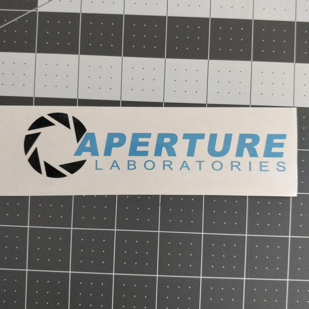 Aperture Laboratories Decal Sticker – Atomic Decals