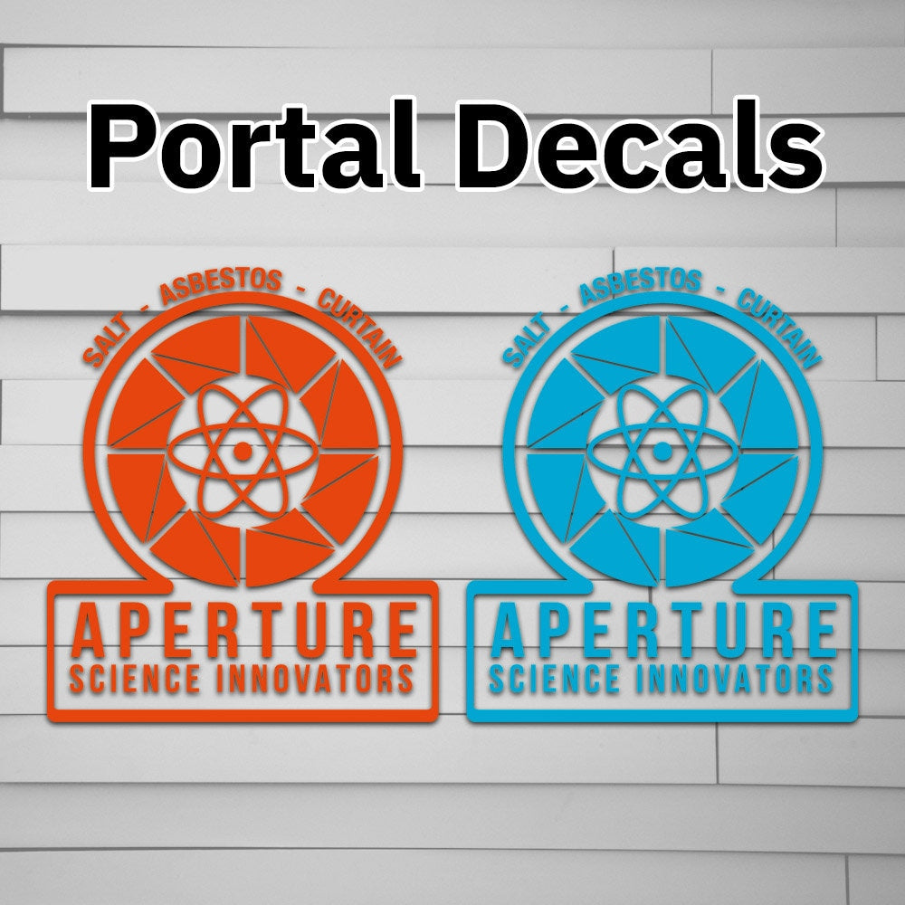 Aperture Science Decal