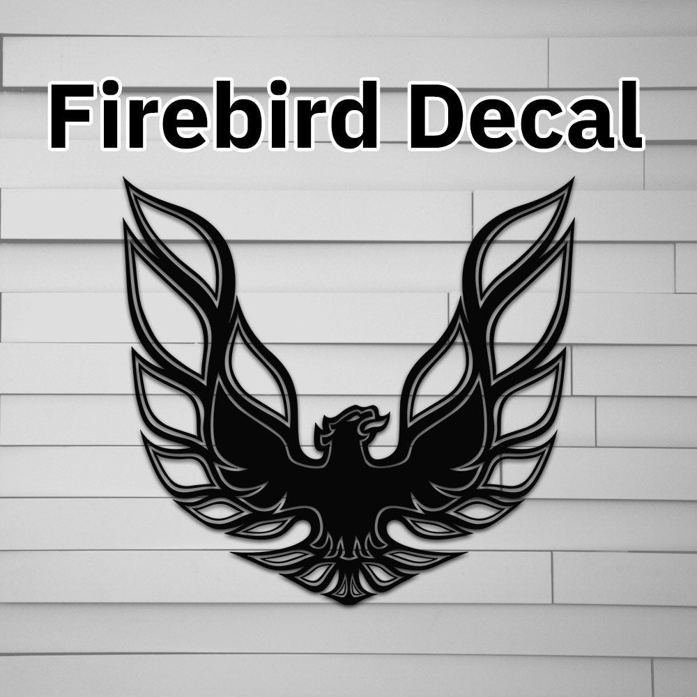 Pontiac Firebird Decal Sticker – Atomic Decals
