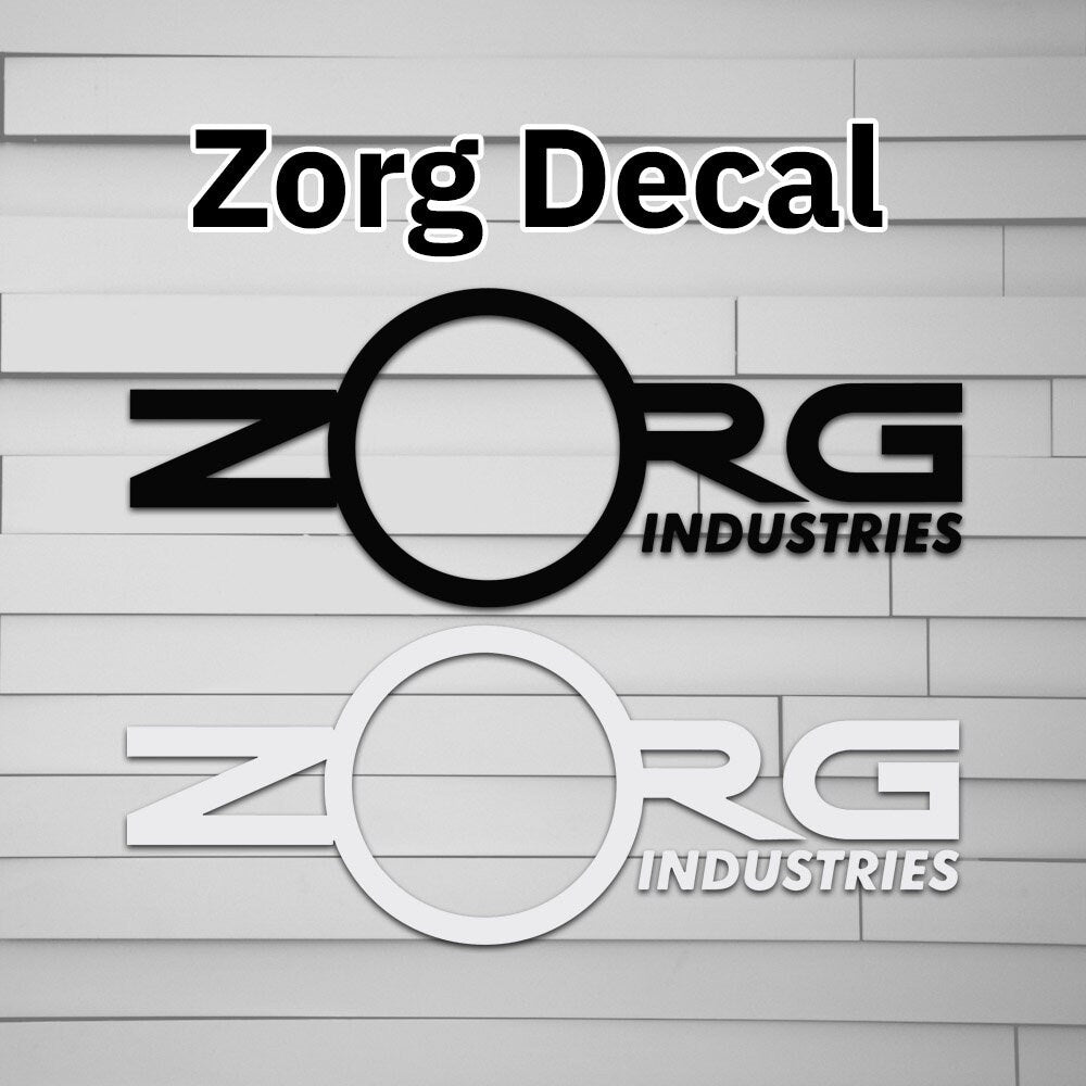 Zorg Industries Decal