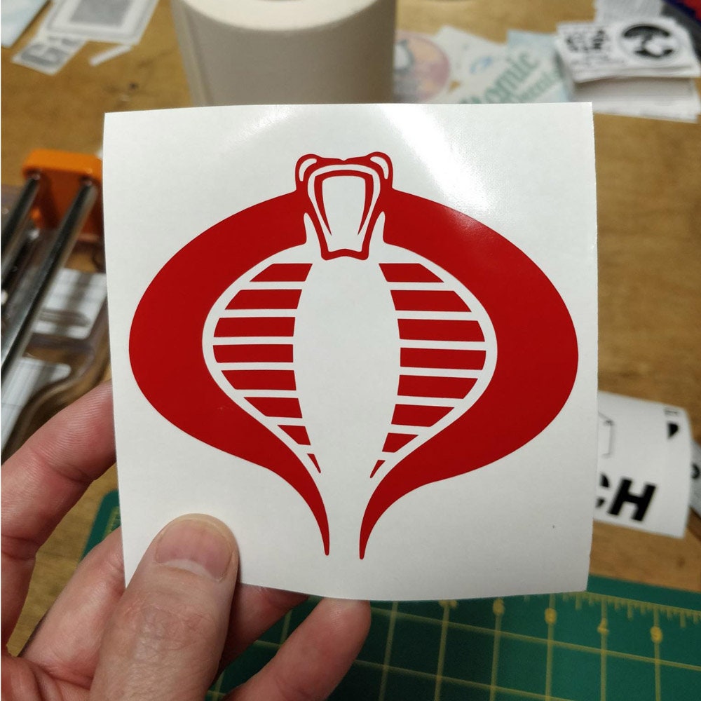 Cobra Command Decal Sticker – Atomic Decals