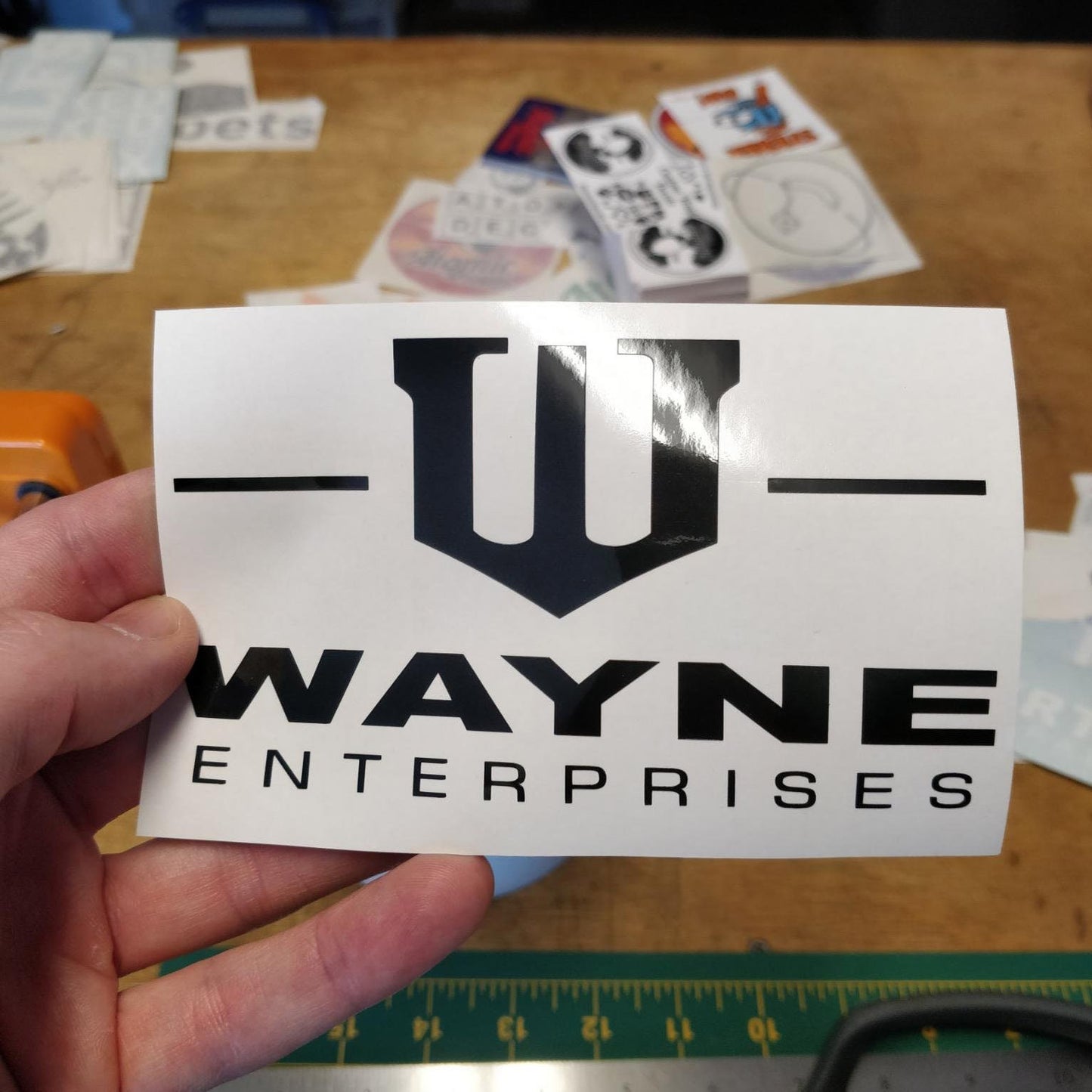 Wayne Enterprses Decal