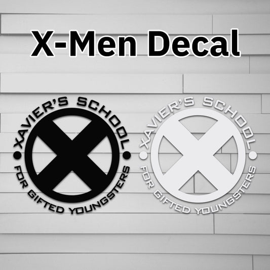 Xavier's School for Gifted Youngsters Vinyl Decal