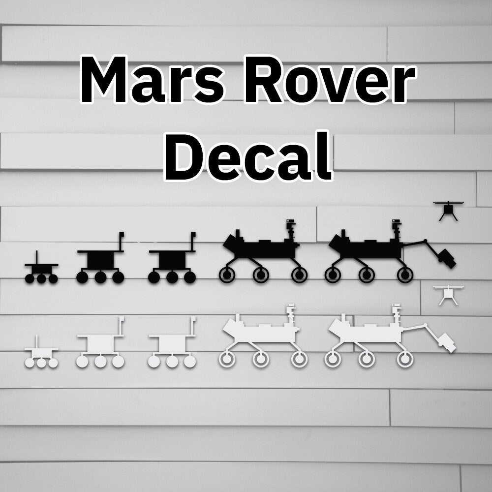 Mars Rover Decal Sticker – Atomic Decals