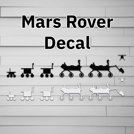 Mars Rover Decal