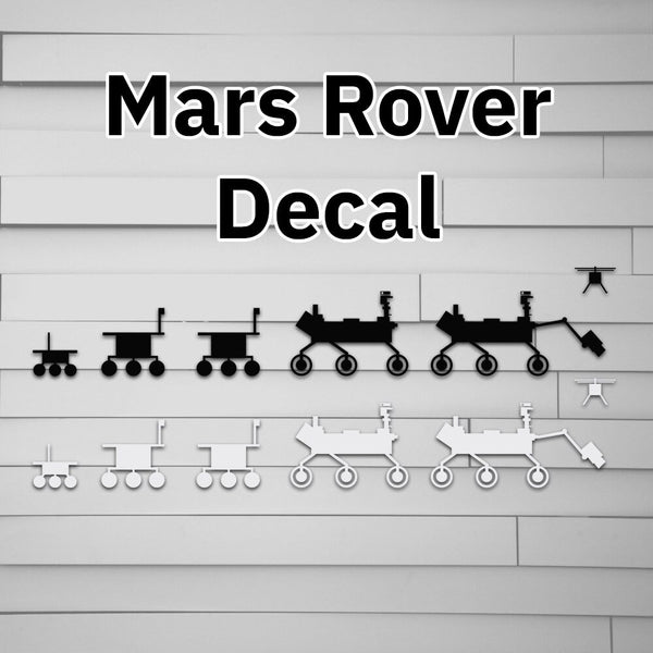 Mars Rover Decal Sticker – Atomic Decals