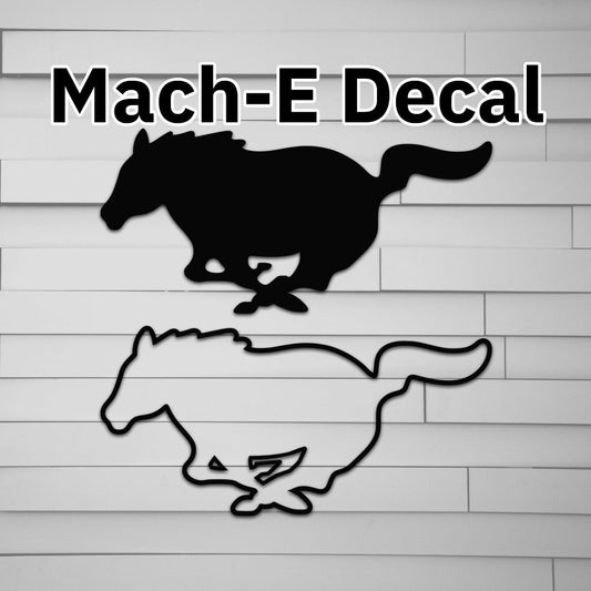 Mach-E Decal