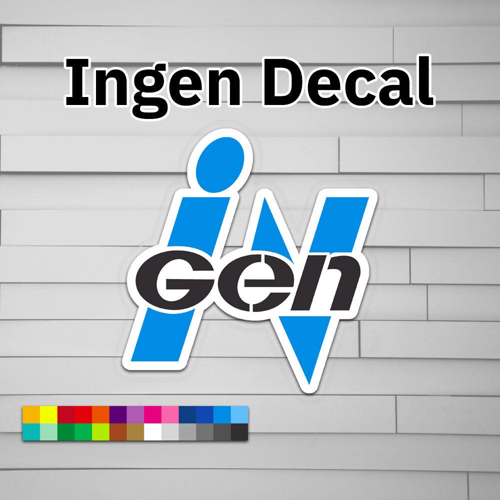 Igin Stickers Ingen Decal Sticker – Atomic Decals