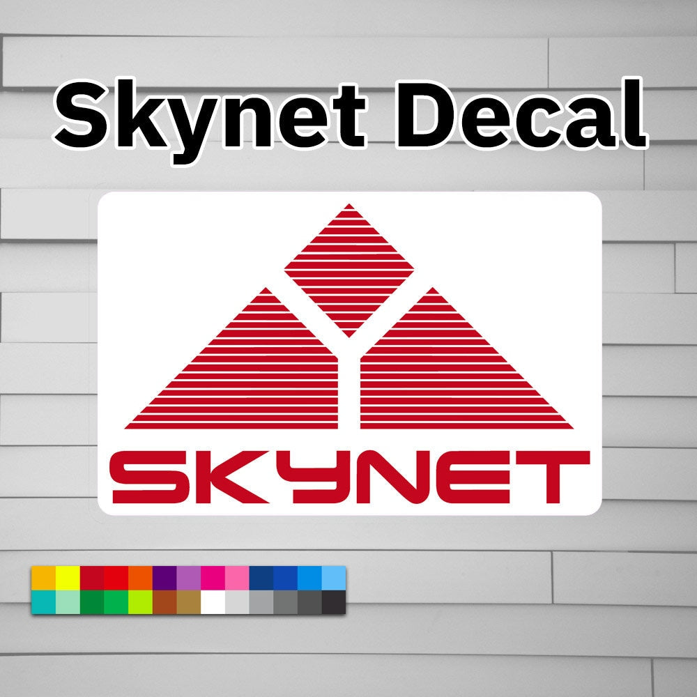 Skynet Sticker Skynet Decal Sticker – Atomic Decals