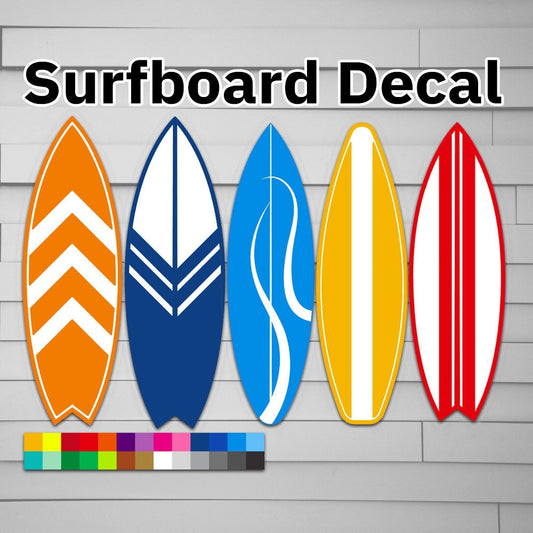 Surfboard Decal