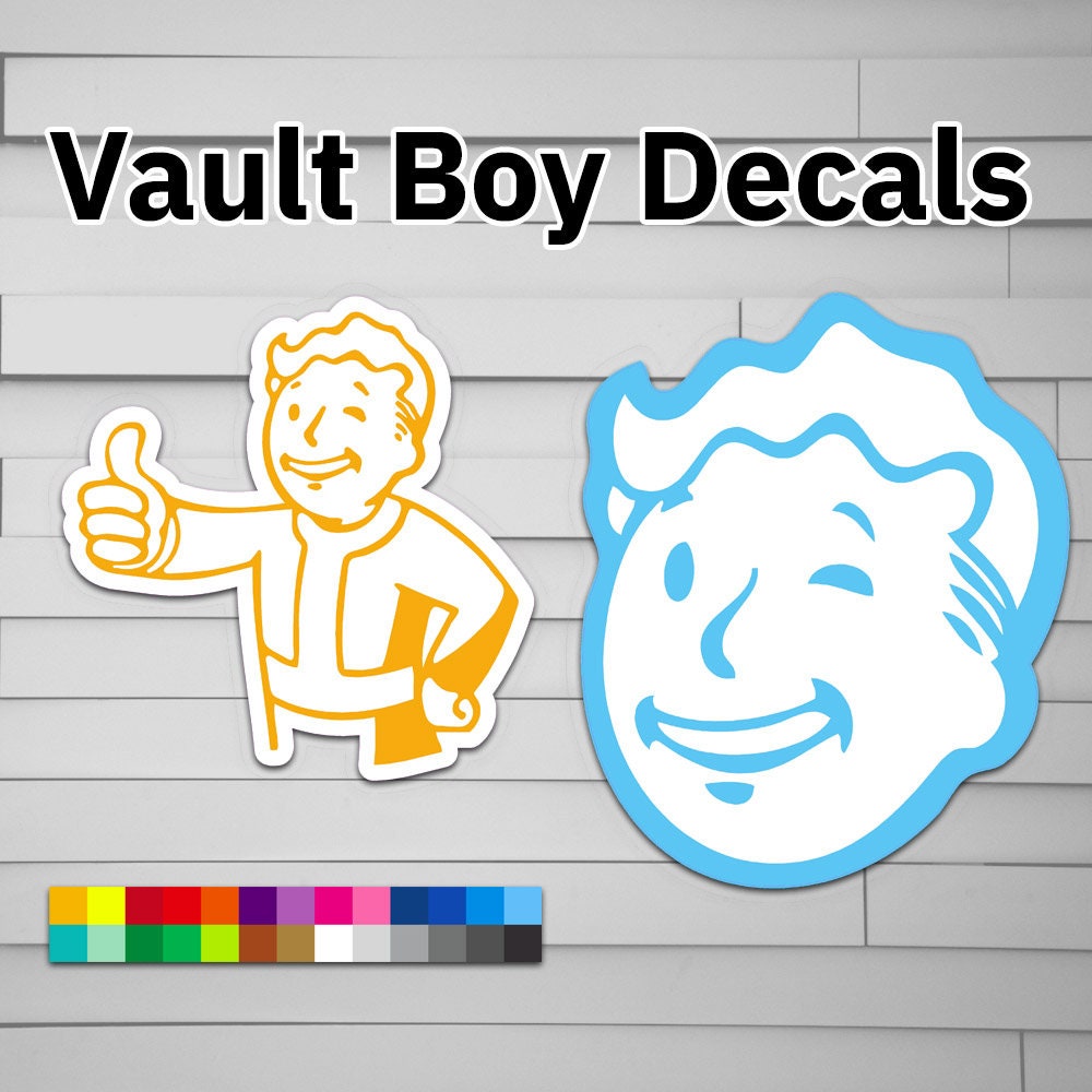 Vault Boy Decal Sticker – Atomic Decals