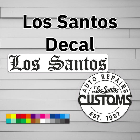 Los Santos Vinyl Decal
