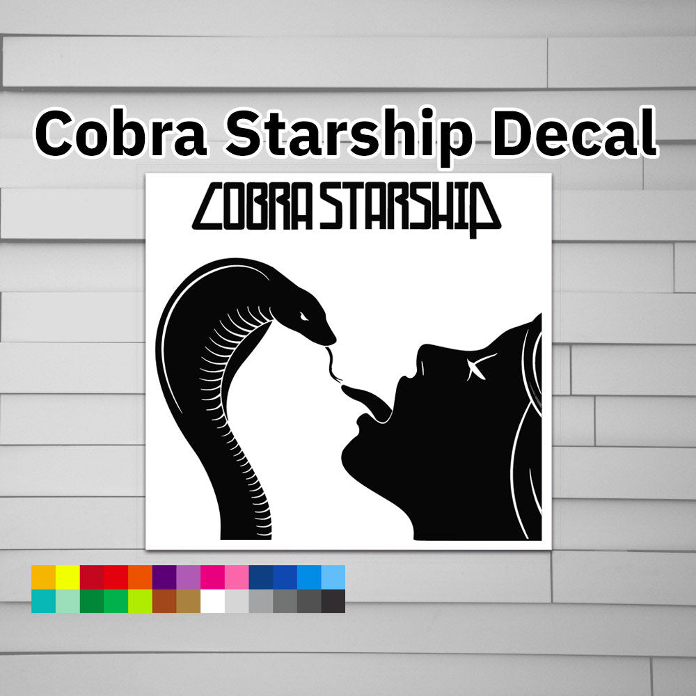 Cobra Command Decals Cobra Starship Decal Sticker – Atomic Decals