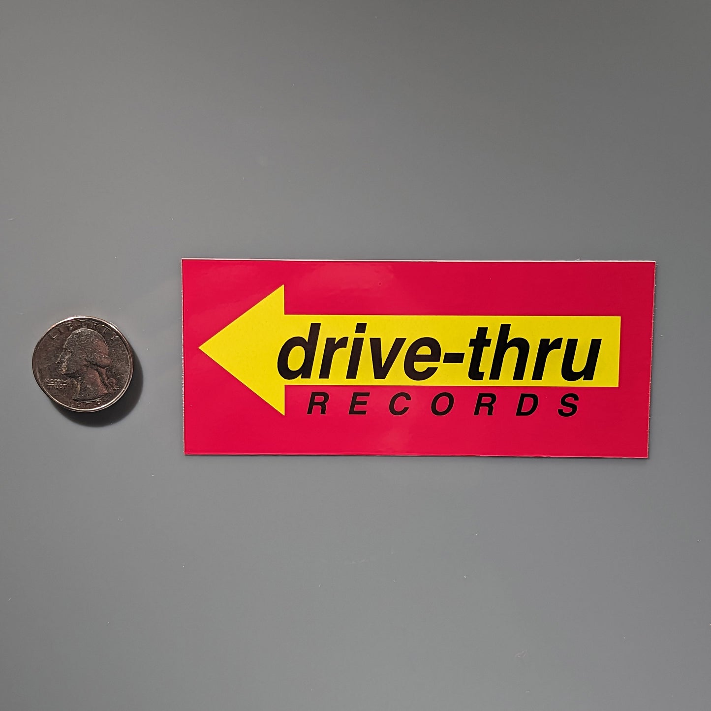 Drive-thru Records Decal
