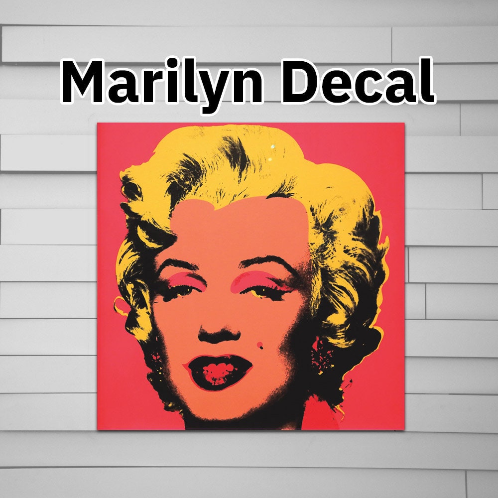 Marilyn Monroe Decal