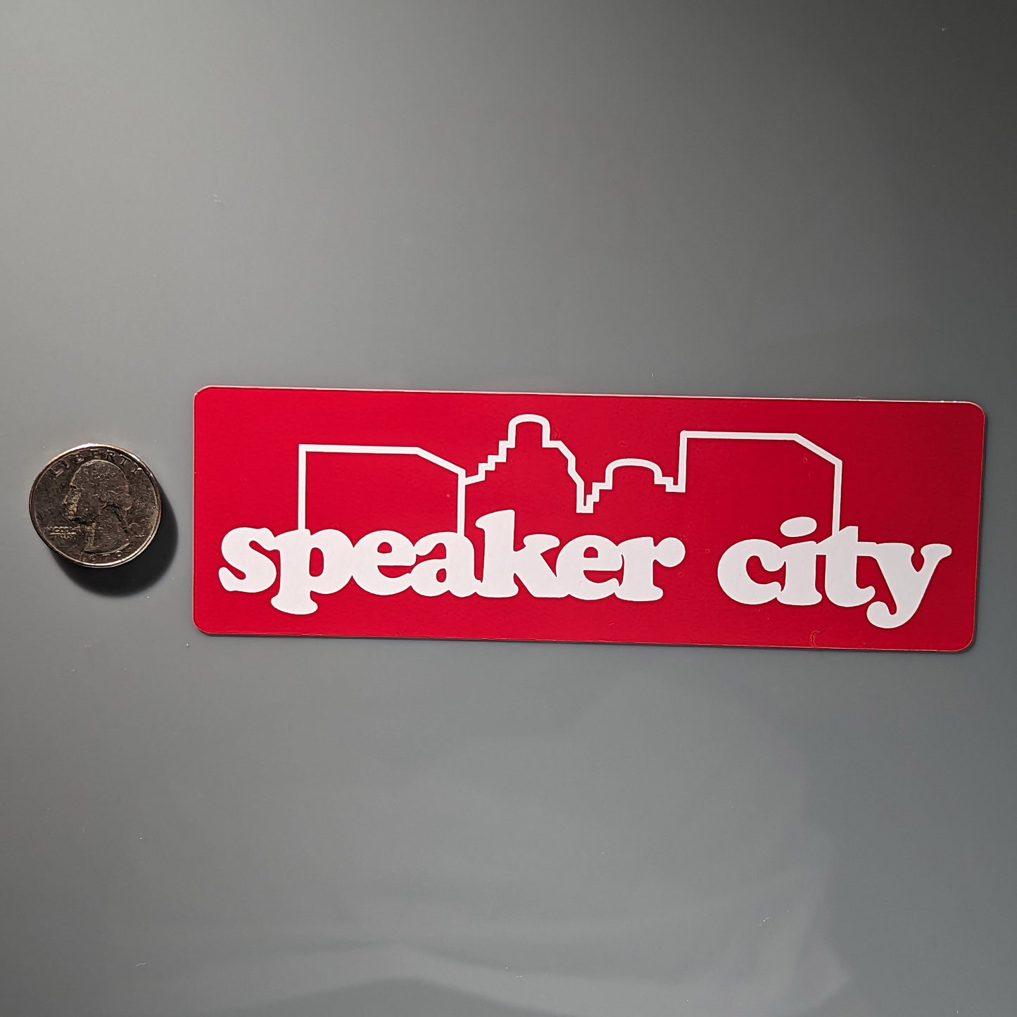 Speaker City Decal