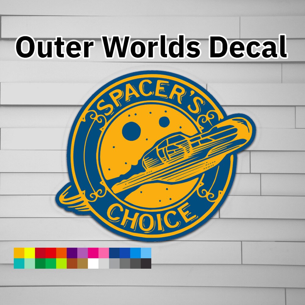 Spacer's Choice Decal Sticker – Atomic Decals