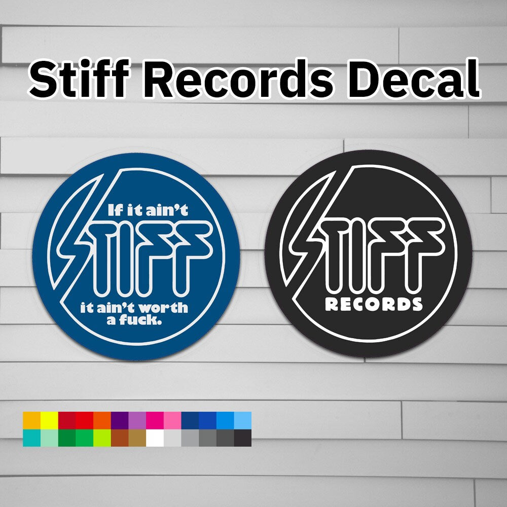 Stiff Records Decal