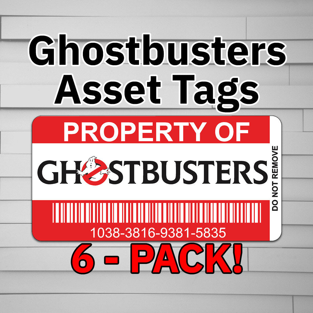 Ghostbusters Asset Tags