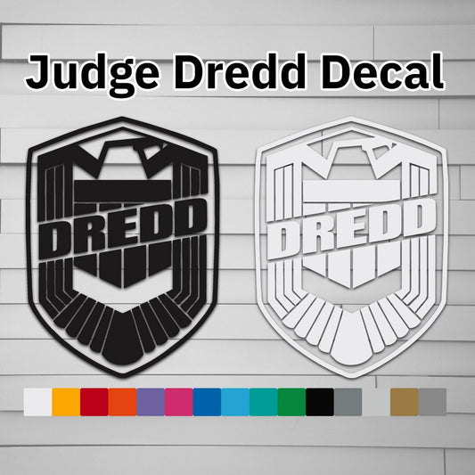 Judge Dredd Decal