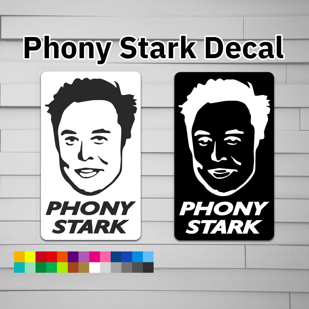 Phony Stark Decal