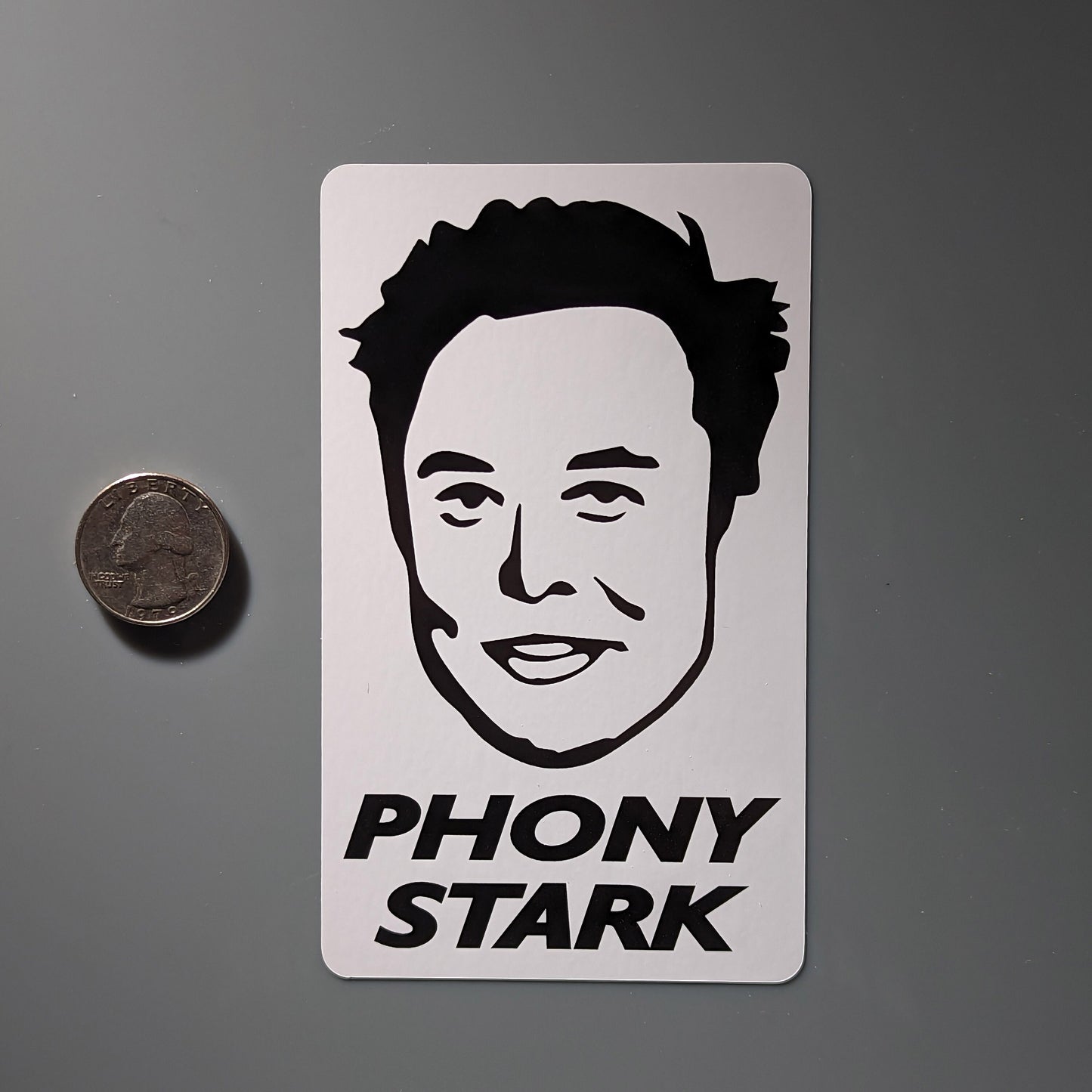 Phony Stark Decal Sticker