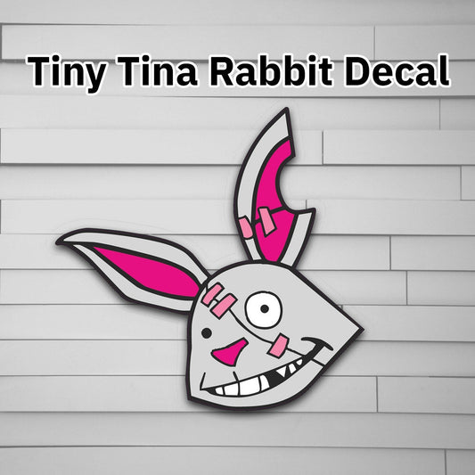 Tiny Tina Rabbit Decal