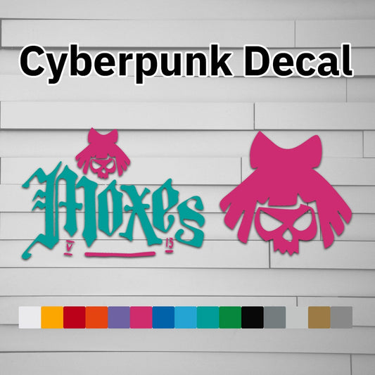Cyberpunk Moxes Decal